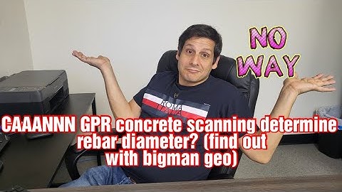 Can GPR Concrete Scanning Determine Rebar Diameter?