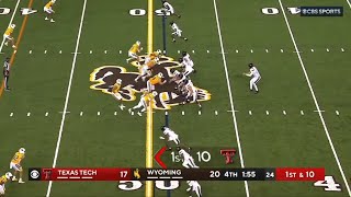 Texas Tech vs Wyoming Exciting Ending | 2023 College Football