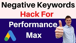 How To Add Negative Keywords In Performance Max Campaigns