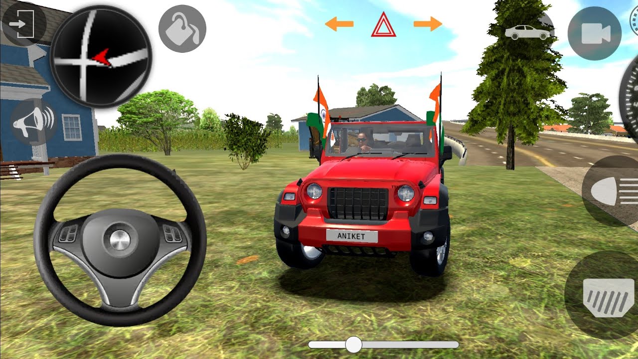 Modified Mahindra Thar 😈 Games: Indian Red Thar (Gadi Wala Game)Car Game Android Game -#2026 