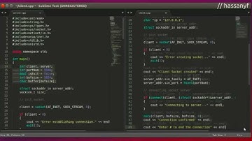 C++ Sockets - Create simple server and client chat (Linux)
