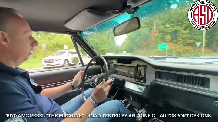 1970 AMC Rebel “The Machine” - Road Tested by Antoine C. - Autosport Designs
