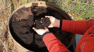 Reusing compost