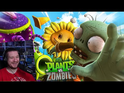 Видео: ЗАРУБА НА ОГОРОДЕ (Plants vs Zombies) | РЕАКЦИЯ НА ХУМАС