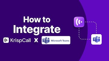 How to INTEGRATE KrispCall and Microsoft Teams?