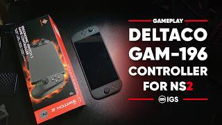 Deltaco GAM-196 Nintendo Switch 2 Controller Unboxing