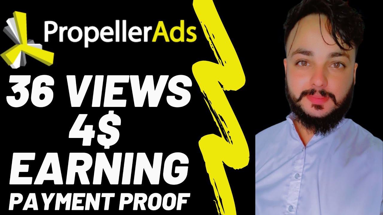 Propellerads Payment Proof Propellerads High CPM Country YouTube