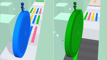 Layers Roll - All Levels Gameplay Android, iOS