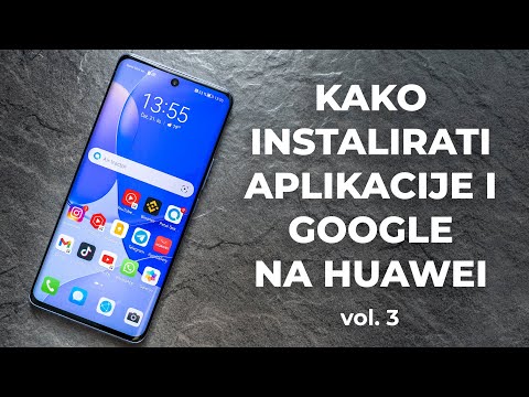 Kako instalirati aplikacije i Google na Huawei?! | AppGallery 2021 | Huawei nova 9