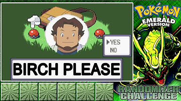Pokemon Emerald Randomizer Part 1 - Mysterious Starter!
