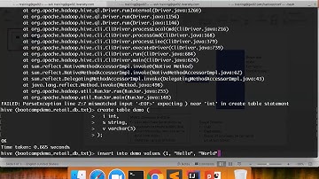 Hive DDL - Creating Hive Tables