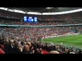 Wembley 2014 play off final Steve Bloomers Watching