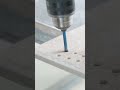 Clean Holes, Zero Slip ⚡ Carbide Drill Bit on Wood, Tile &amp; Marble #drillbit #tiledrilling #powertool