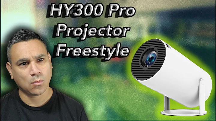 Smart Projector HY300 Pro Ultra HD Video Setup