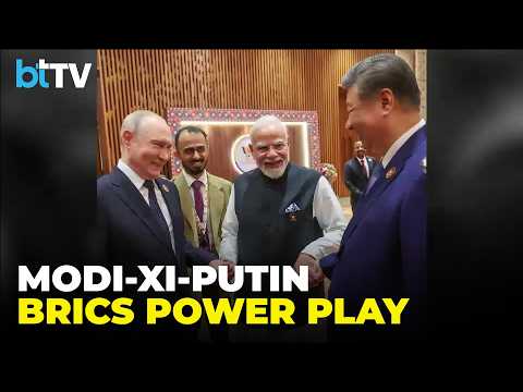 PM Modi, Xi Jinping & Putin Together At BRICS Summit In Delhi