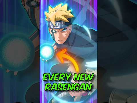 All of Boruto&#39;s NEW Rasengan Explained | Boruto Two Blue Vortex