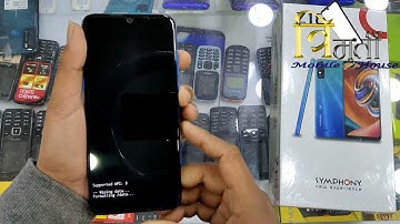 Symphony Z18 Pattern unlock Password Remove 100%