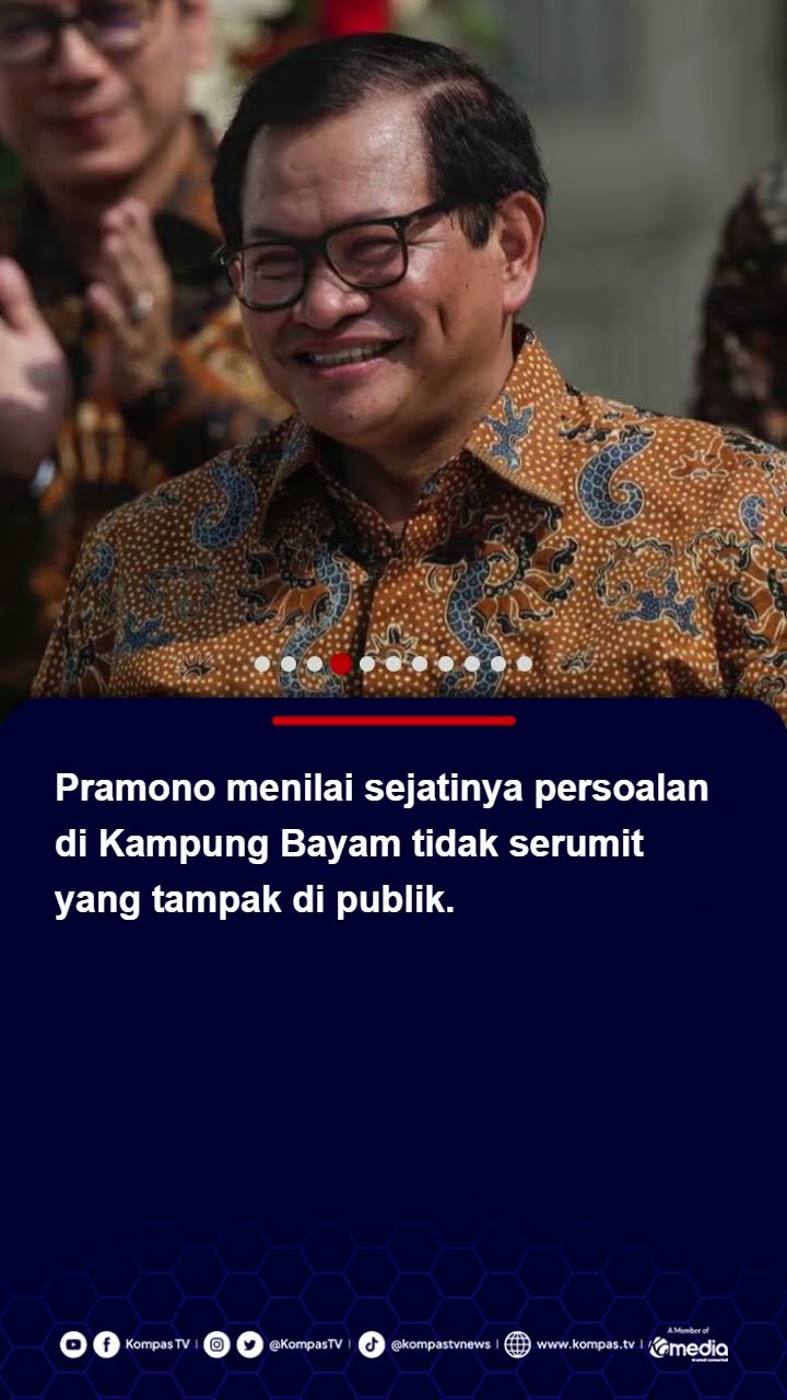 Hari Pertama Dilantik Jadi Gubernur Jakarta, Pramono Berencana Kunjungi Kampung Bayam #pramonoanung