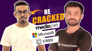 🚀 Interview Experience at Microsoft, Media.net, CRED | Internship & PPO 🔥 | Anish De & Abhinav