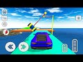 Impossible Car Stunts on Track - Crazy GT Sports Car Racing #2 - Gameplay Android