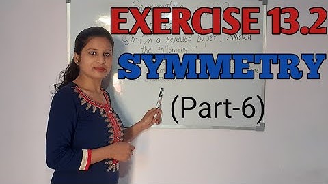 Q-5 | Ex-13.2 | Chapter -13 | SYMMETRY | Class 6 | NCERT | MATHS | INTENSIVE STUDY