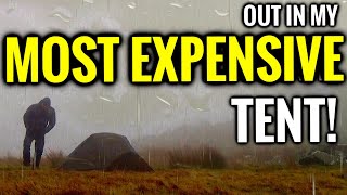 MSR FREELITE 2  Is the BRAND worth the MONEY? WET& WINDY Wild Camping