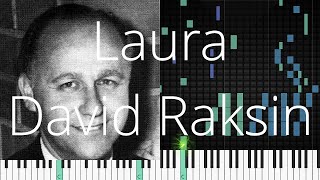 🎹 Laura, David Raksin, Synthesia Piano Tutorial