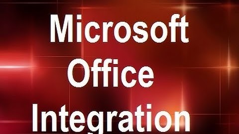 MicroStrategy - Microsoft Office Integration - Online Training Video by MicroRooster