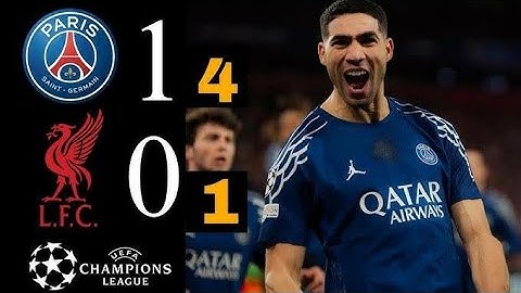 PSG vs Liverpool | Champions League 2025 | Draw & Penalty Shootout Drama