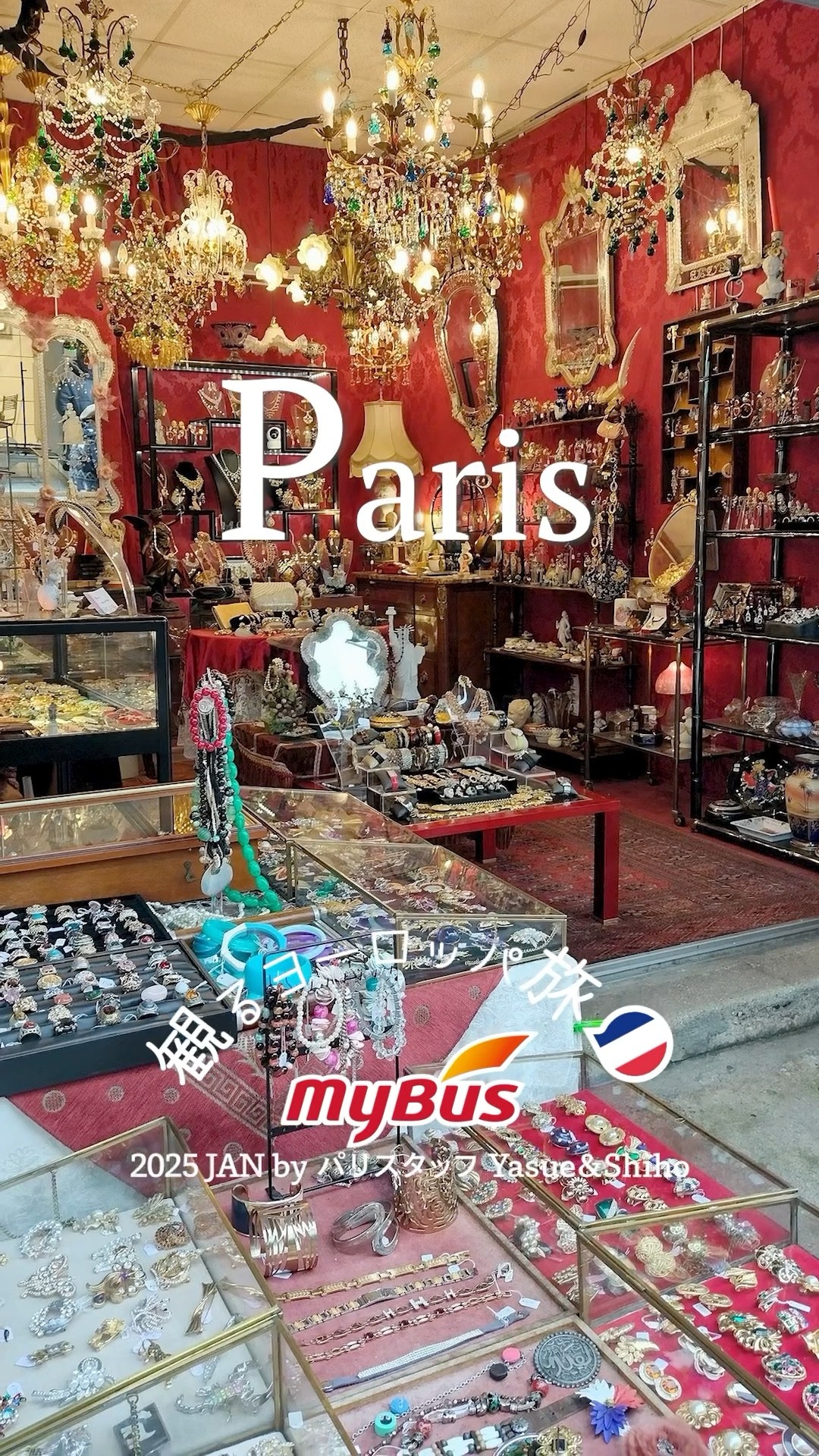 🇫🇷パリ】🪑✨クリニャンクール蚤の市で宝探し！アンティーク