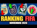 NUEVO RANKING FIFA: Perú y Paraguay se DESPLOMAN, Ecuador y Colombia SUBEN, México mejor que Uruguay image
