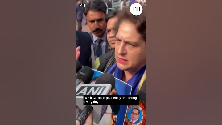 Priyanka Gandhi accuses govt of hooliganism