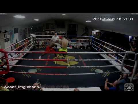 Nieky Holzken VS Kindele Matingu  Boks partij  09.06.2016  11- 0 voor Holzken