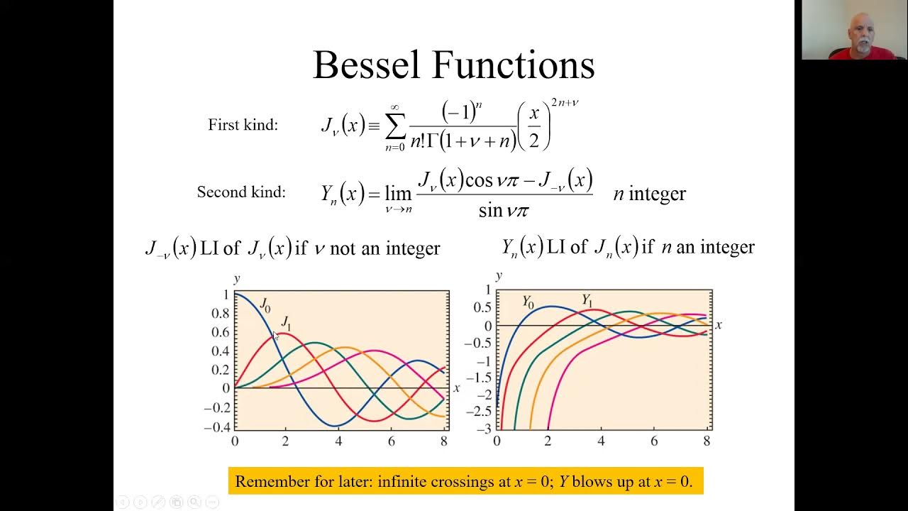 3 1 Bessel Functions - YouTube