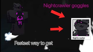 Best route for getting nightcrawler goggles in Kaiju paradise!