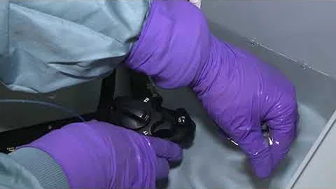 Leak Testing and Cleaning a Flexible Endoscope