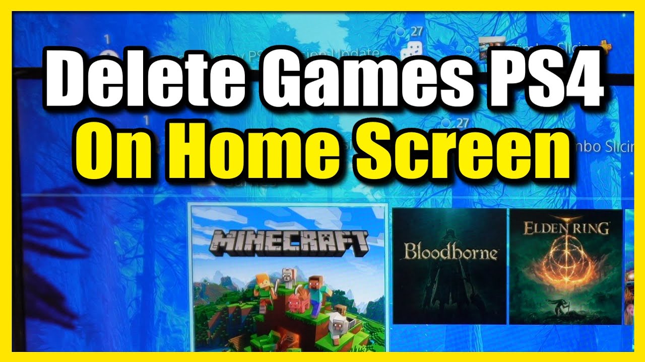 How to Delete & Hide Games from Home Screen on PS5 (Fast Method) 