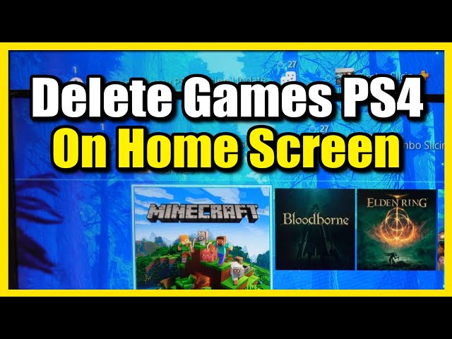 How to Hide PS4 Games From Library (Easy Method) 