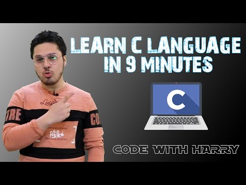 C Language in 9 Minutes (in Hindi) 🔥