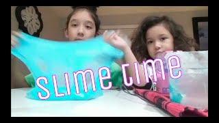 Slime anyone? Savannah showing you how she makes fluffy SLIME  #slime