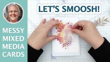 Laten we eens wat rommel maken met deze Mixed Media kaart! [2024/273]