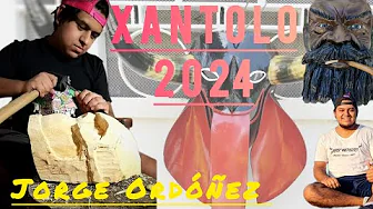 Máscaras para Día de Muertos || Jorge Ordóñez XANTOLO 2024|| Cd. Valles S.L.P.