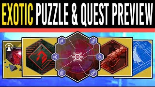 Destiny 2: NEW EXOTIC PUZZLE & QUEST PREVIEW! Zero Hour Secrets, Outbreak Info, Perks & Rewards!