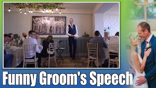 Awesome Groom's Speech by Ex Stand Up Comic