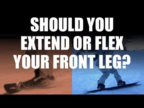 How to Fix Your Heelside Carving: The Secret of Front Leg Extension