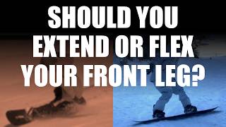How to Fix Your Heelside Carving: The Secret of Front Leg Extension