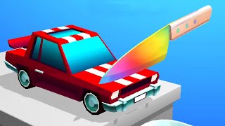 ASMR Slicing Car - Gameplay Walkthrough