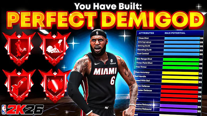 The BEST DEMIGOD Build in NBA 2K26 (Zero Weaknesses + No Cap Breakers)