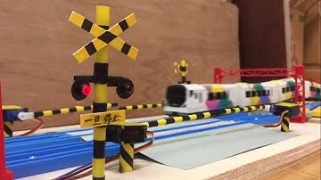 Arduinoプラレール踏切 メイキング動画