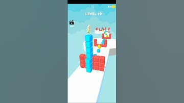 Cube Stacker Surfer 3d - Gameplaywalkhthrough all levels #shorts #android